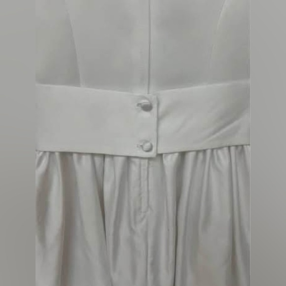 Bonnie Jean White First Communion Dress/ Flower Girl Size 7 NWT - Picture 7 of 9